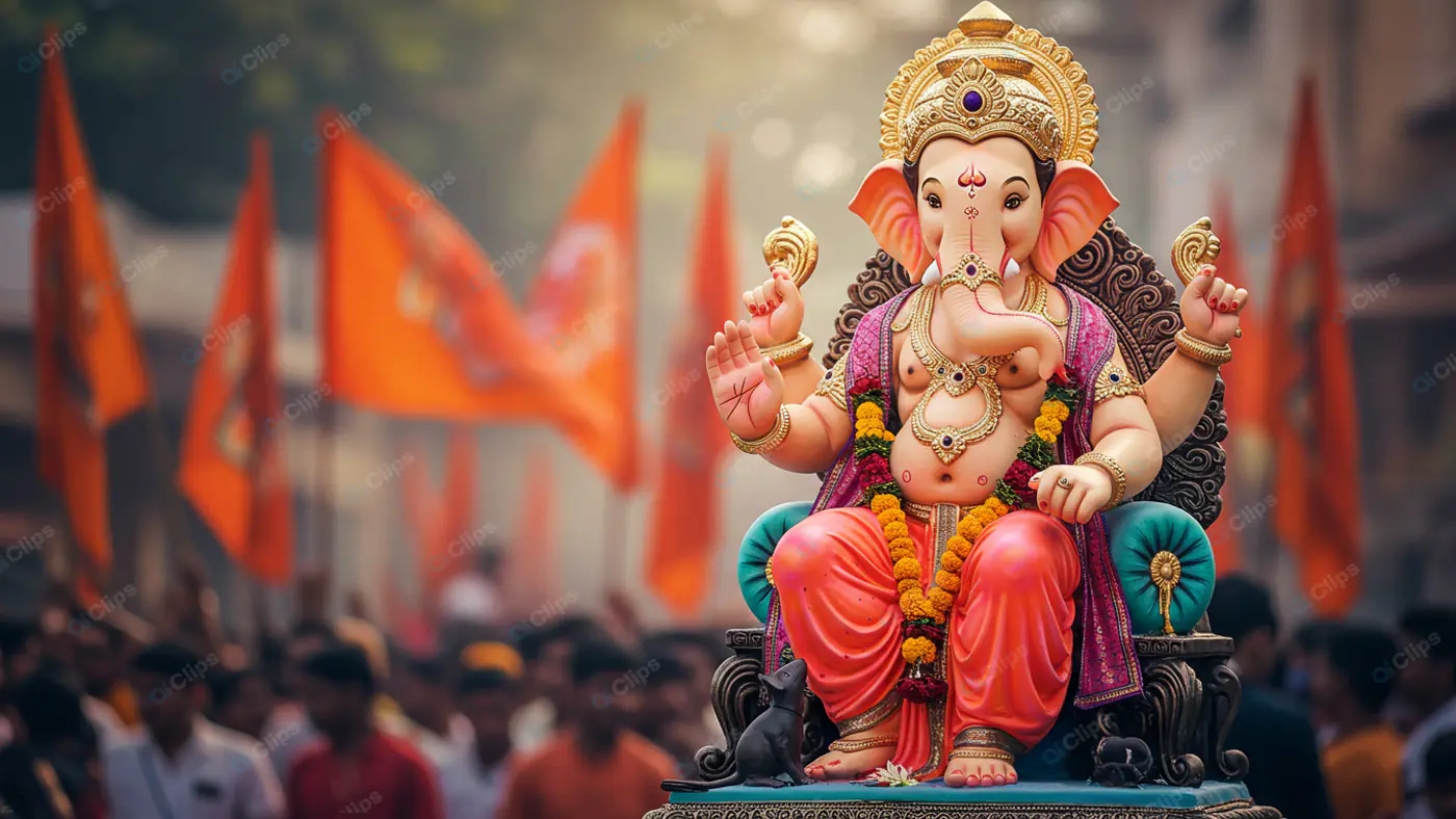 Ganesha's Festival Procession