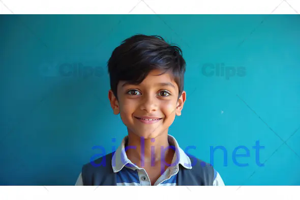 Smiling Young Boy Portrait