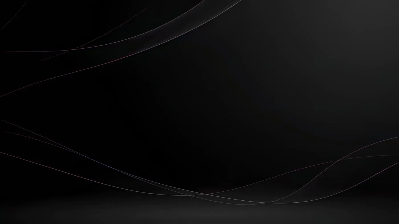 Less Atractive Backround Sleek dark background with subtle iridescent curves | AIClips