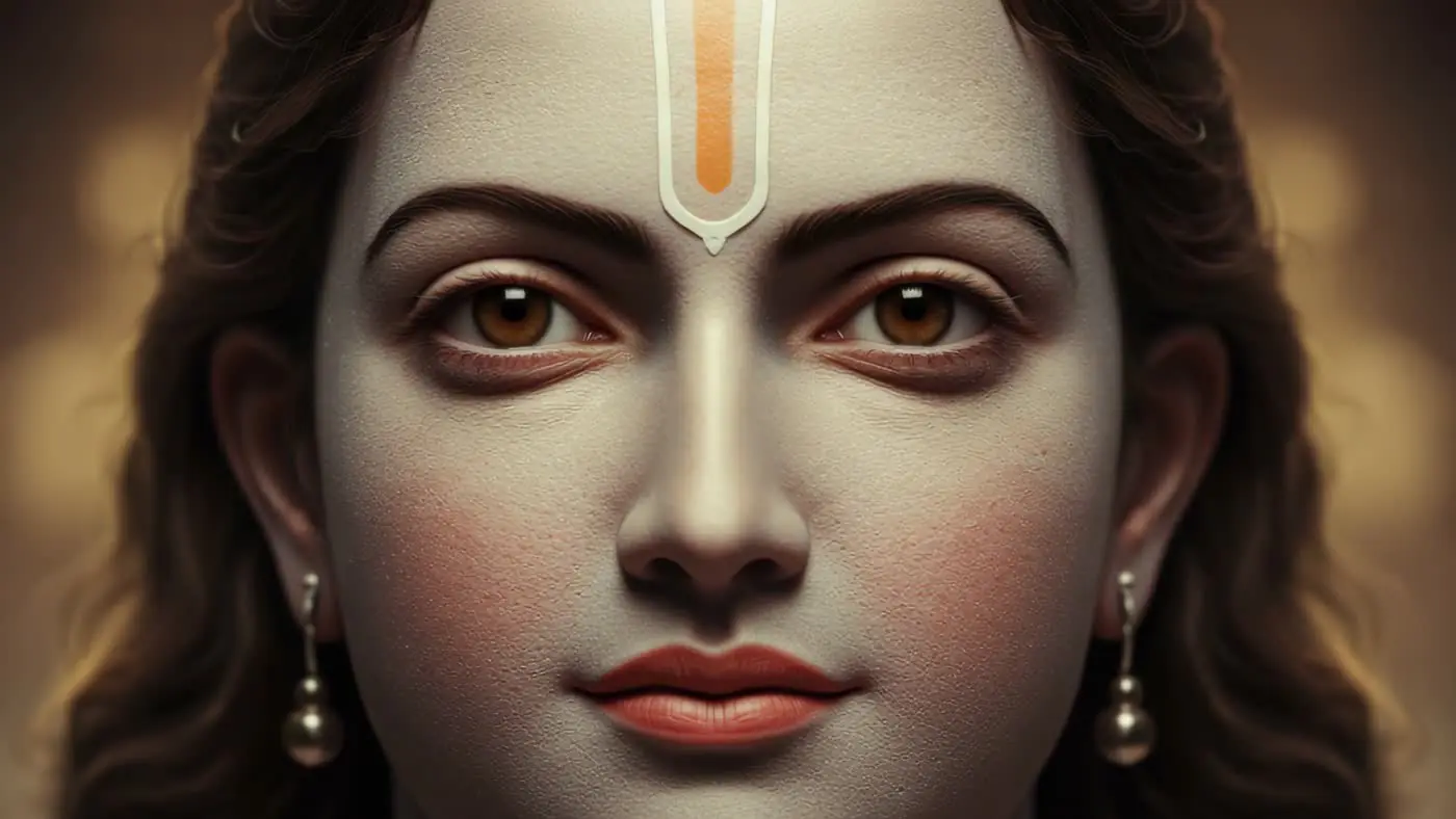 Shree Rama Slowly Opening Eyes in a Divine Moment | AIClips