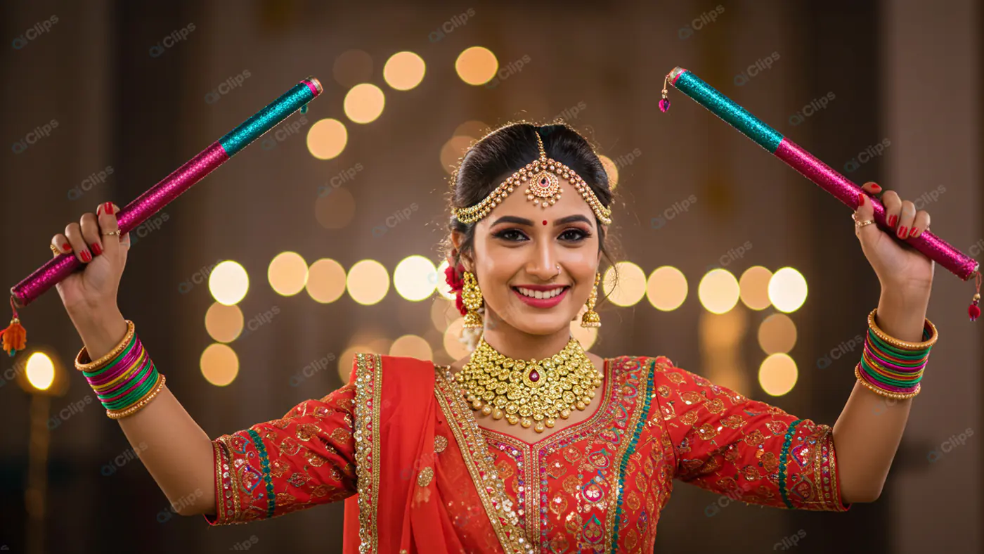 Radiant Garba Performer