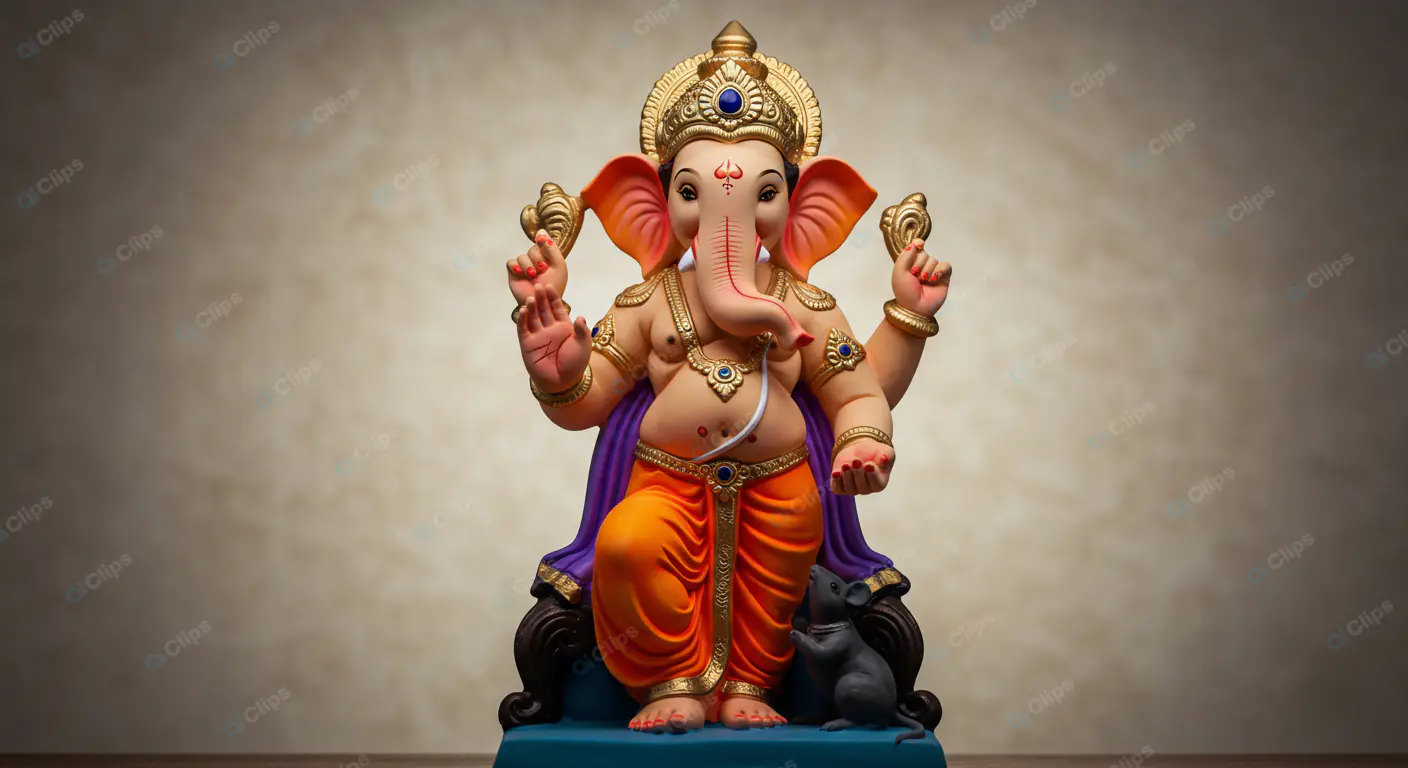 Ganesha's Regal Splendor