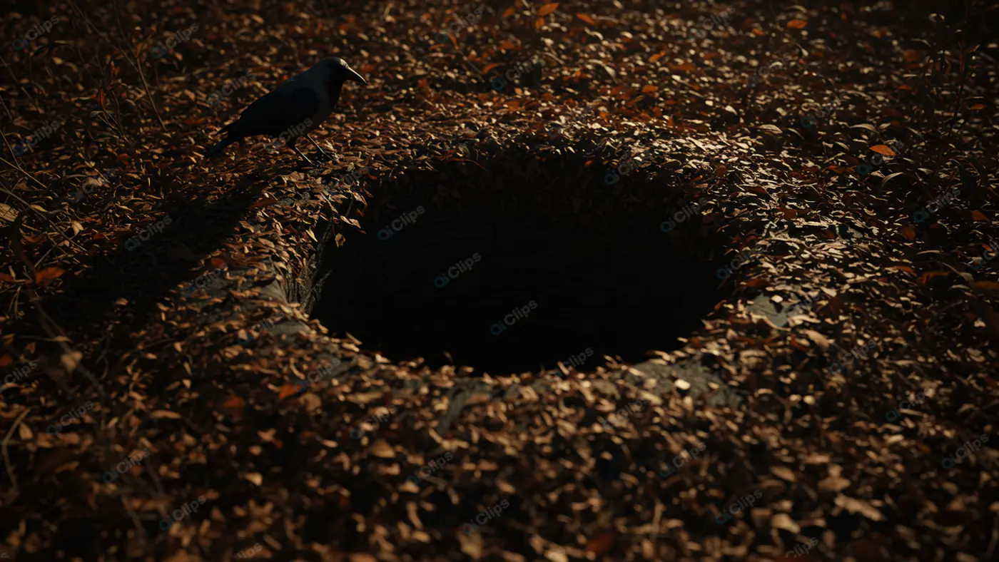 Mysterious Forest Floor Hollow