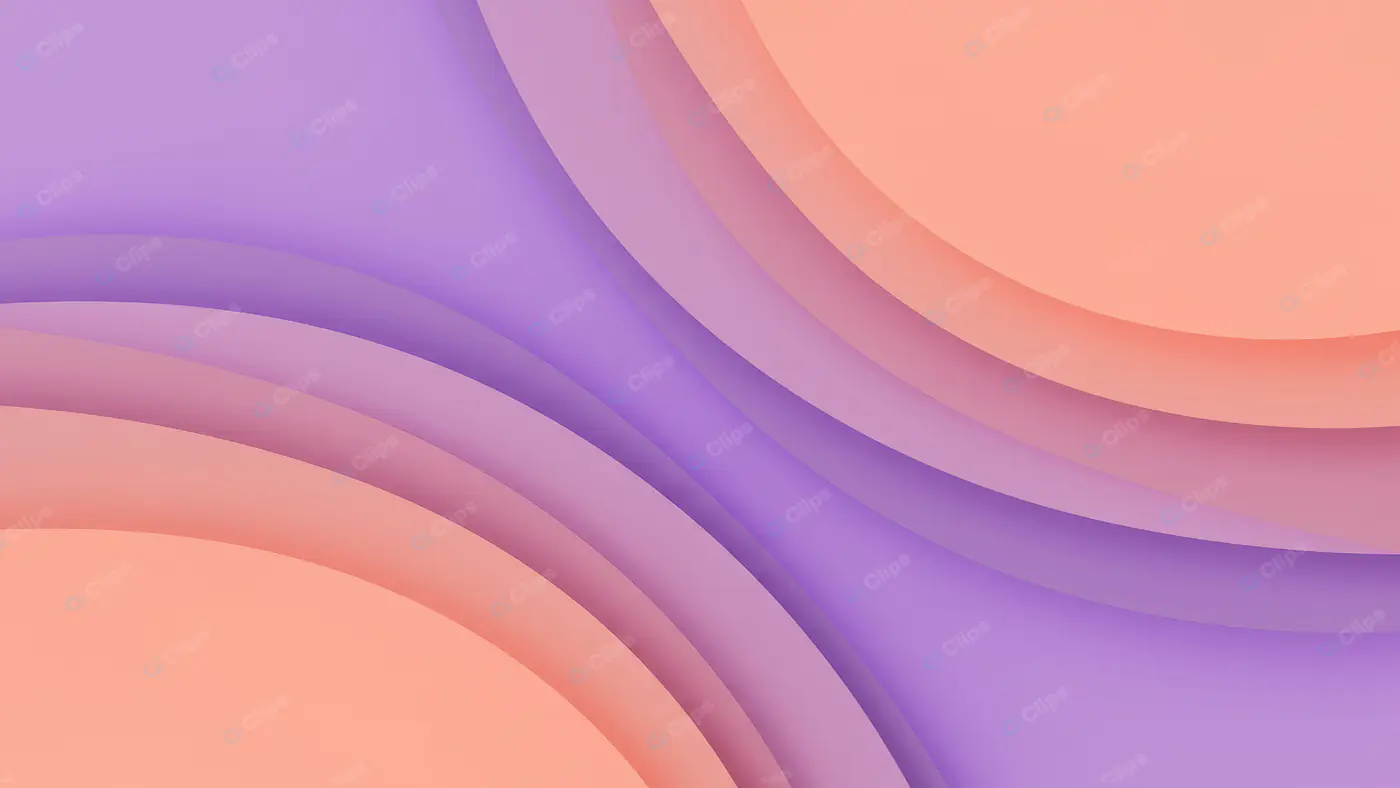 Pastel Curved Layers