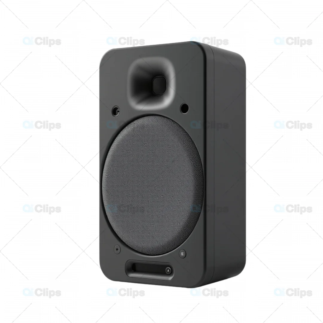 3D Professional Studio Monitor Speaker Model
