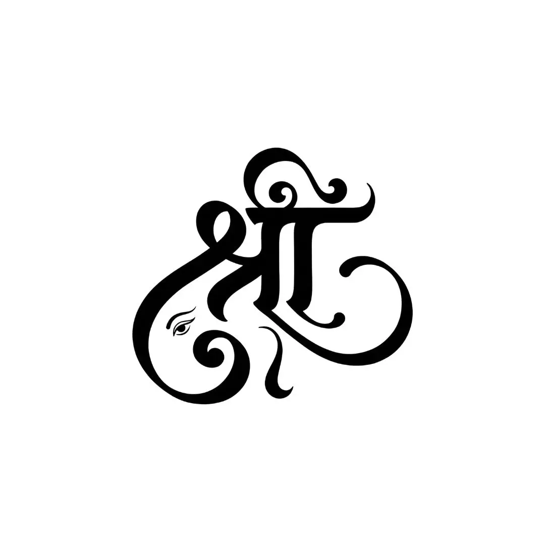 Creative Shree Ganesha Hindi Calligraphy Fusion Art PNG