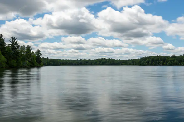 Tranquil Lake Reflections