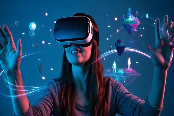 Immersive VR Experience in Futuristic Realm