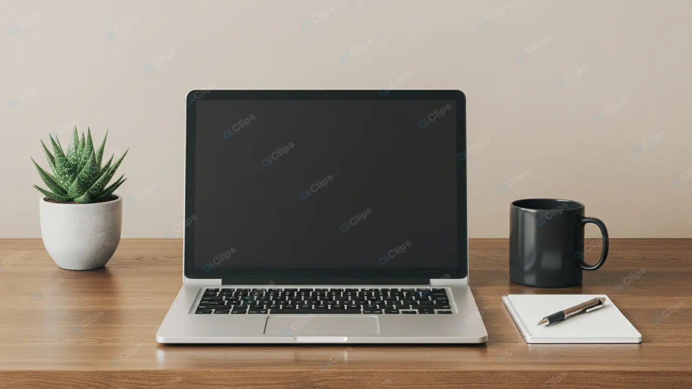 Modern Minimalist Workspace Setup