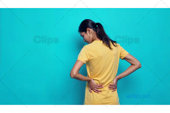 Woman with Lower Back Pain