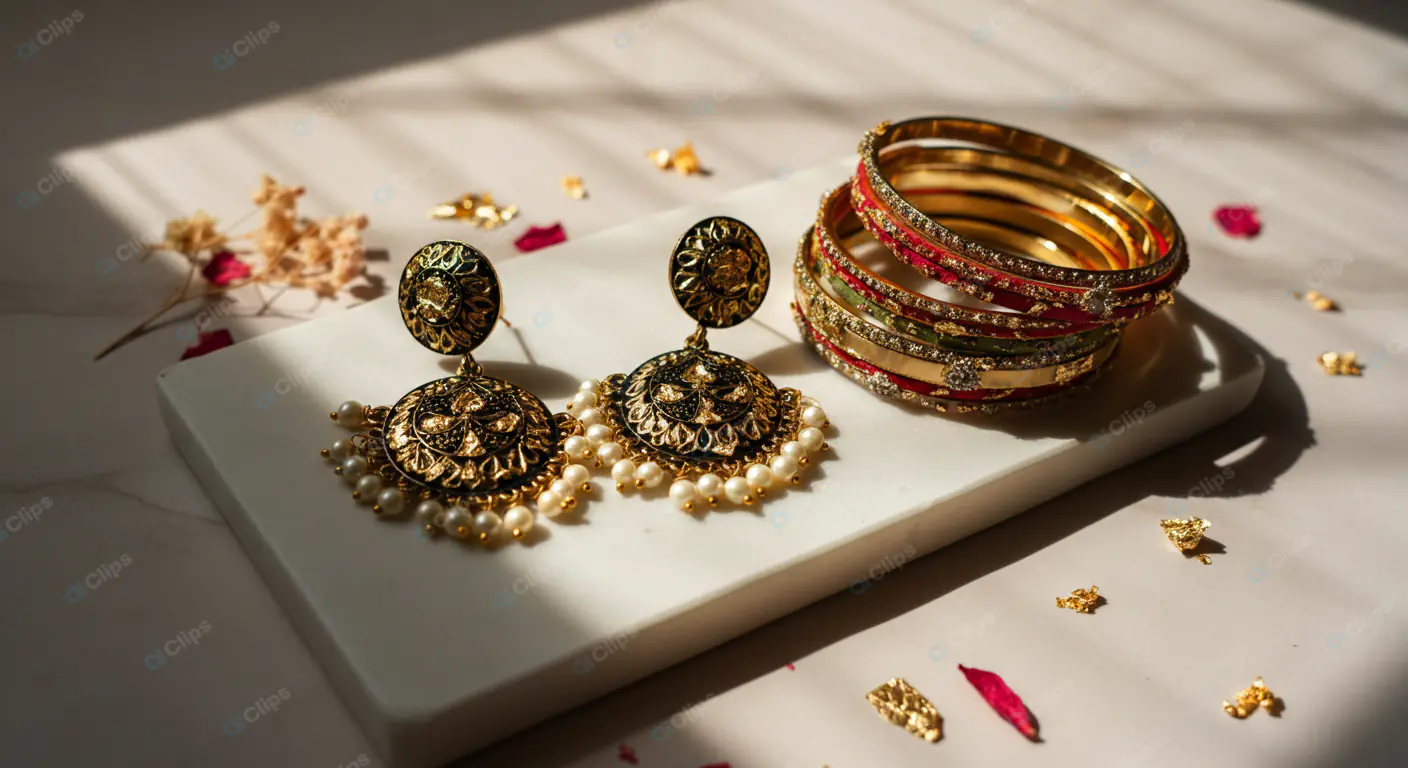 Exquisite Indian Bridal Jewelry Set