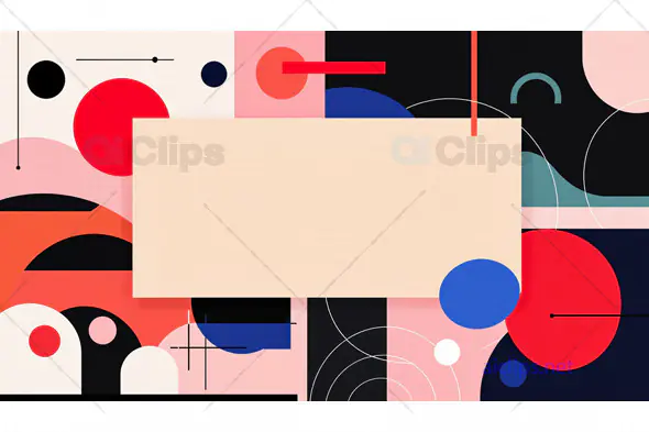 Modern Abstract Geometric Layout