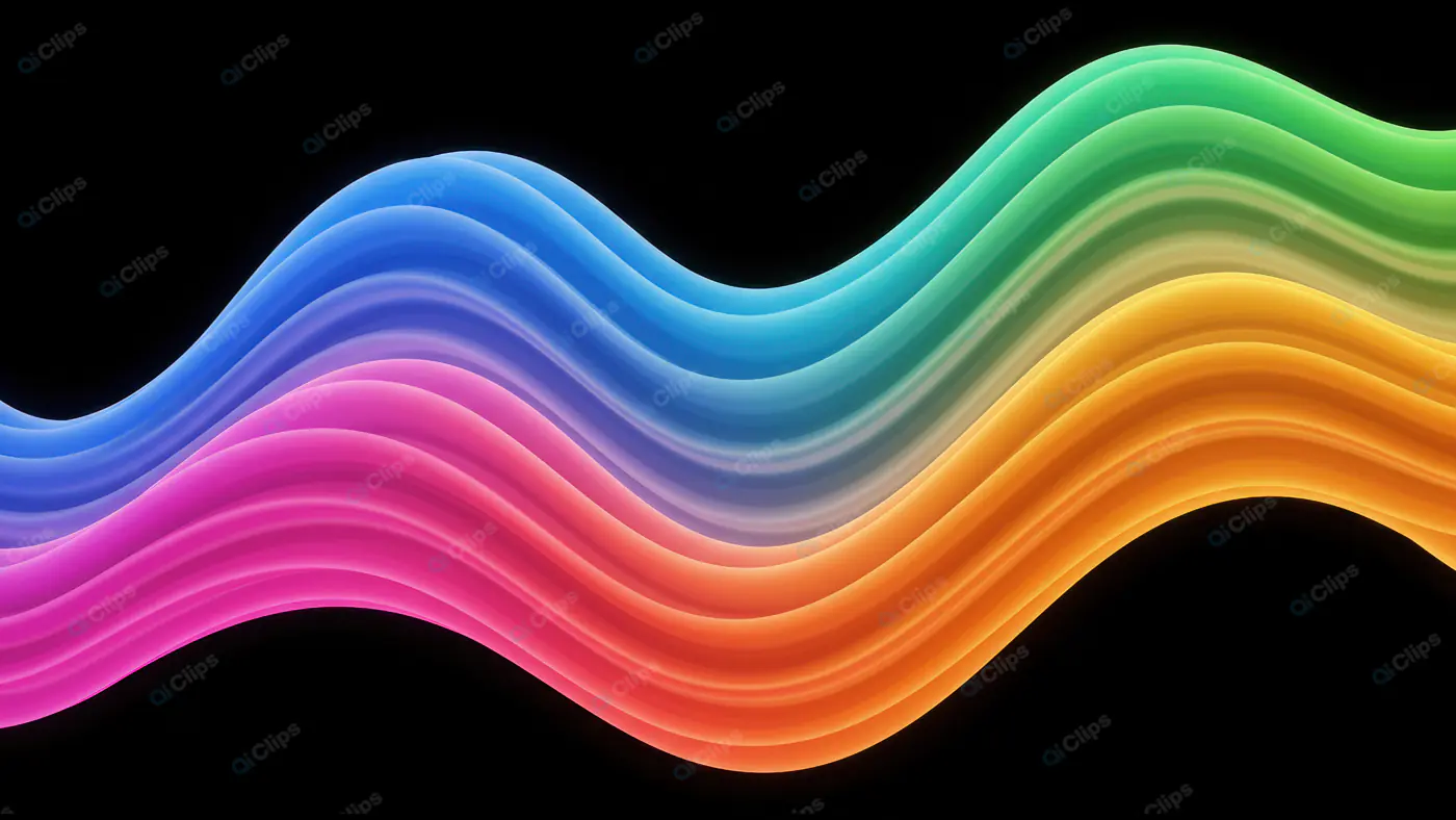 Vibrant Spectrum Wave