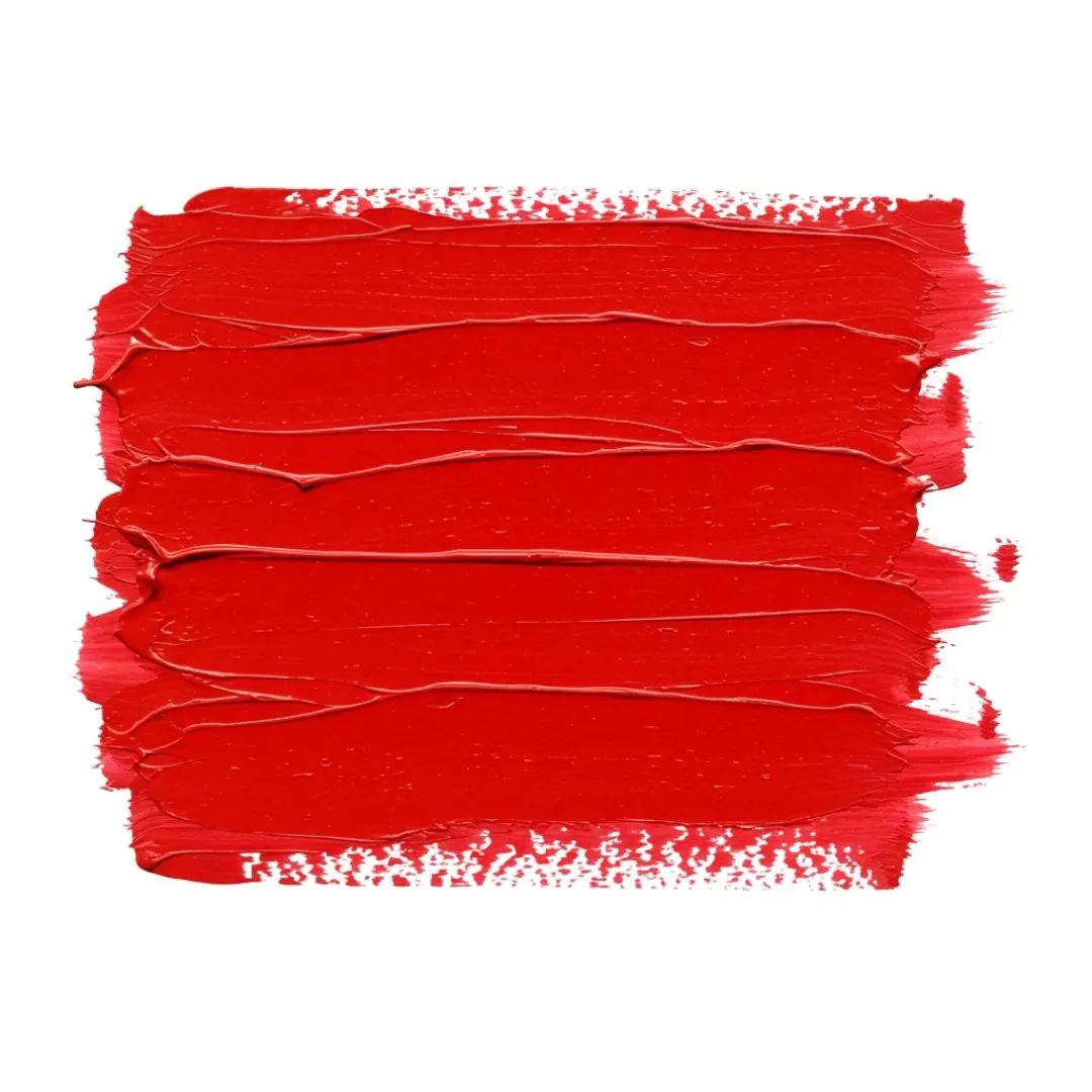 Vivid Red Paint Strokes Texture PNG Clipart