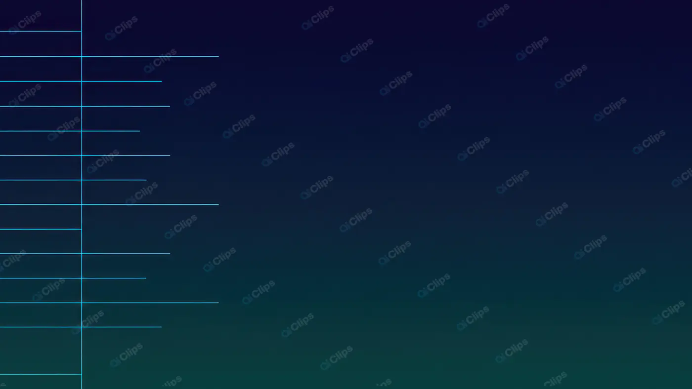Luminous Teal Grid Horizon