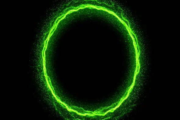 Neon Green Energy Ring