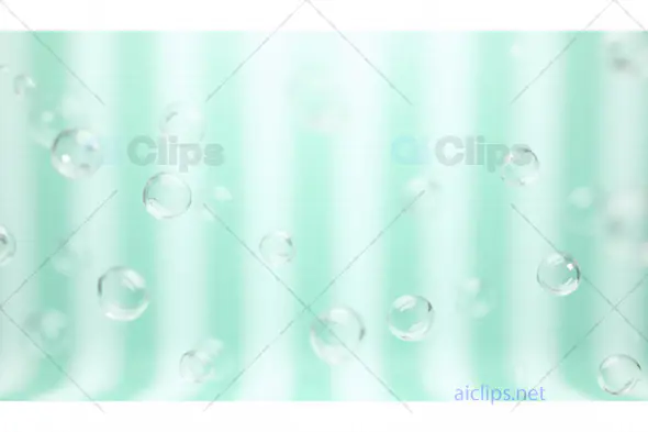 Floating Bubbles on Aqua Gradient – Minimalist Soothing Background