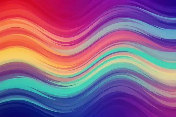 Prismatic Waves Animation