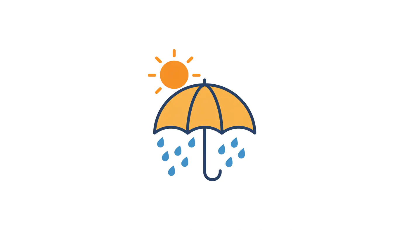 Sun Shower Weather Icon