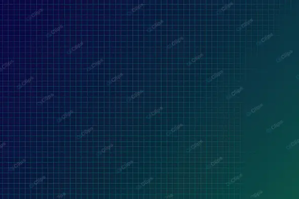 Midnight Teal Grid Gradient