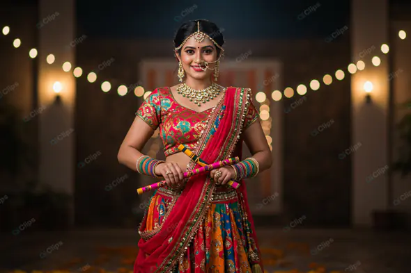 Dandiya Night: Festive Elegance