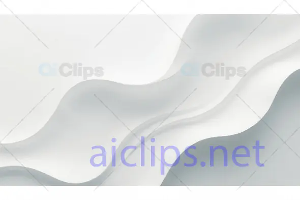Abstract White Wavy Background