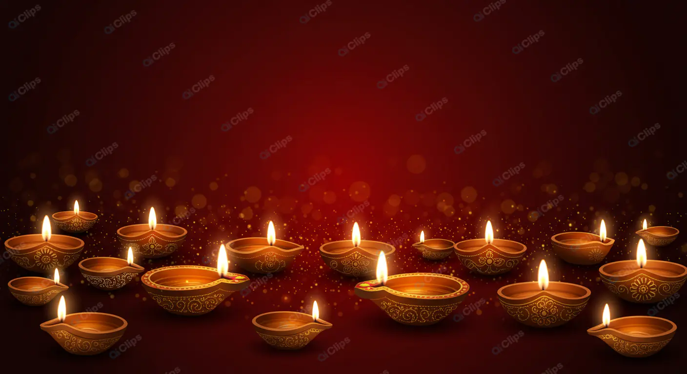 Diwali Diyas Illumination