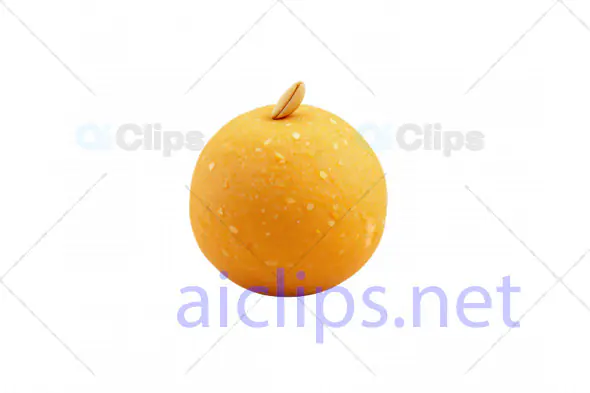 High-Quality 3D Model of Indian Boondi Laddu with Detailed Texture