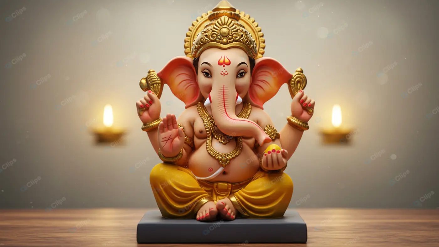 Ganesha's Divine Radiance