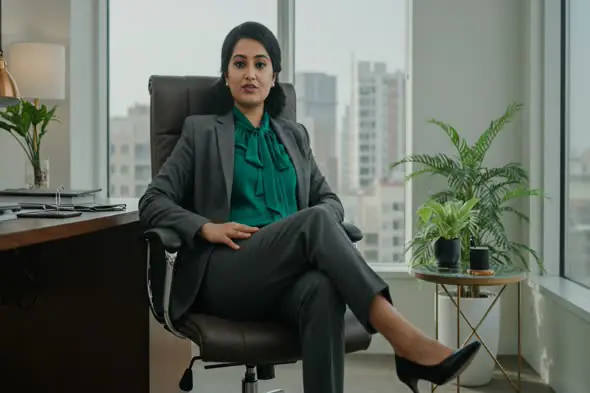 Executive Woman in Modern Office