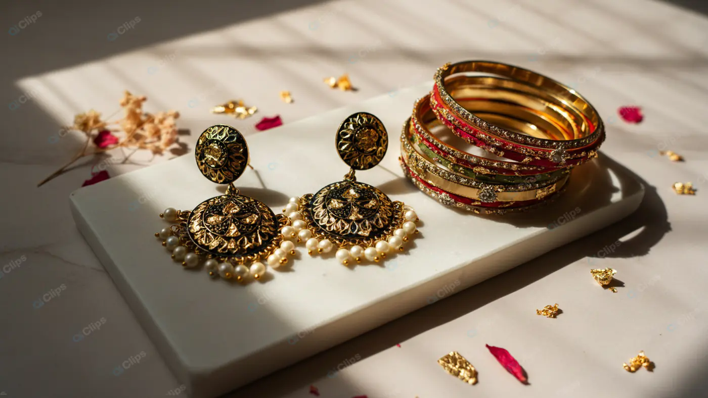 Exquisite Indian Bridal Jewelry Set