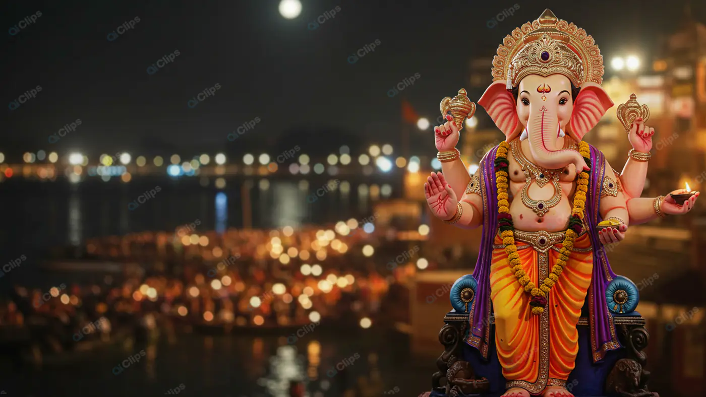 Ganesha's Nocturnal Blessing