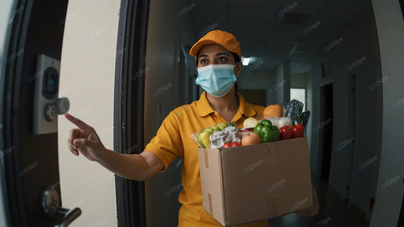 Contactless Grocery Delivery Service