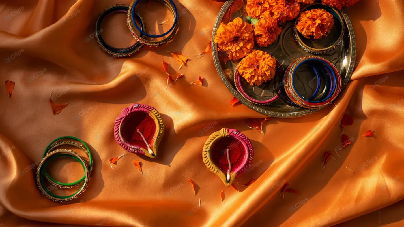 Festive Diwali Decor Elements