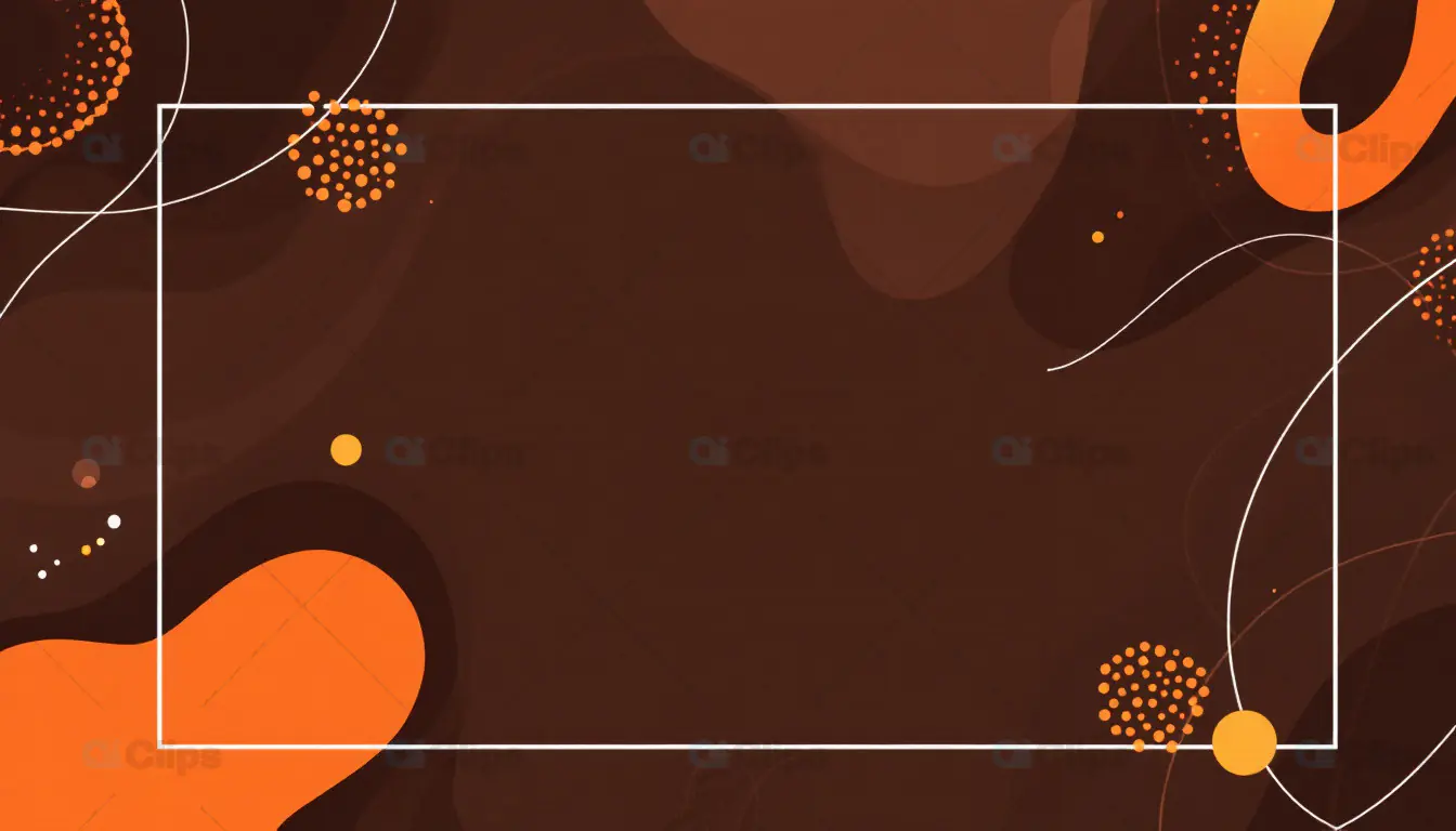 Abstract Orange and Brown Background