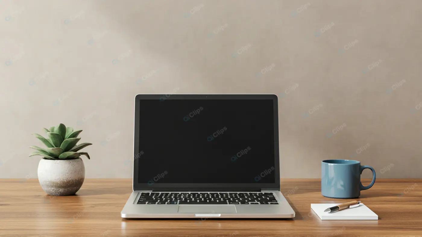 Minimalist Work-from-Home Setup