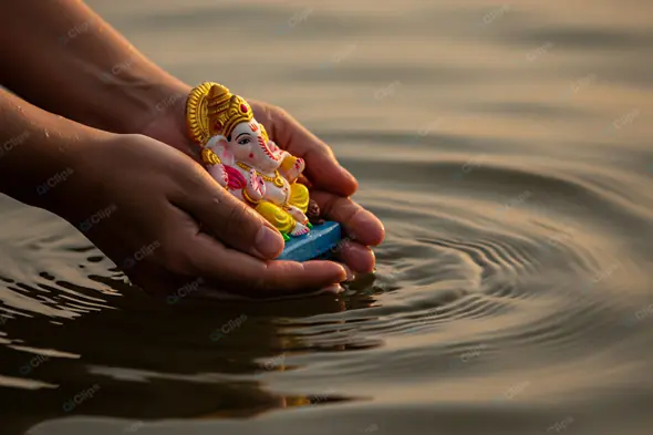 Ganesha Idol Immersion Ritual