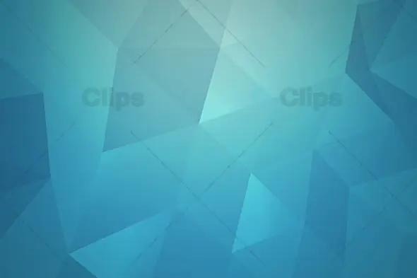 Abstract Blue Polygonal Geometric Background