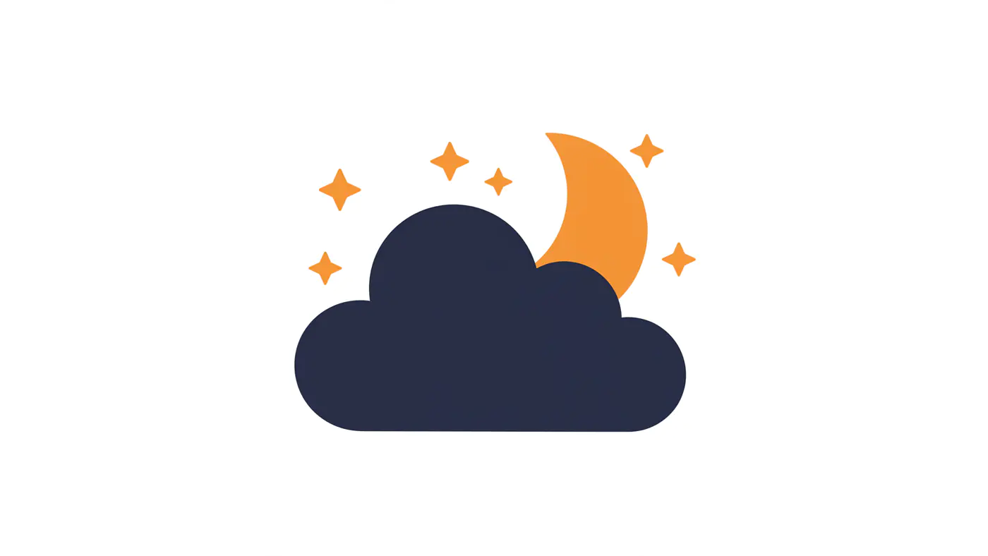 Moonlit Cloud Icon