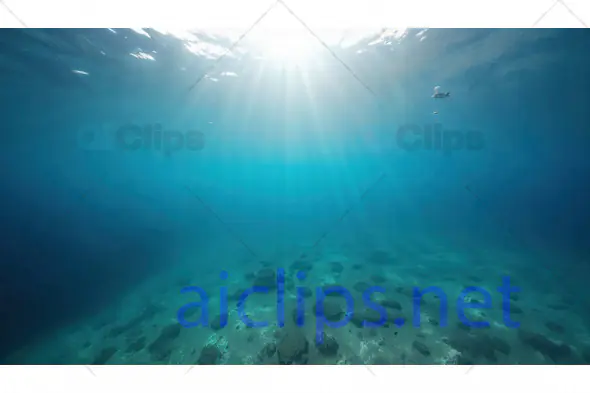 Underwater Ocean Sun Rays