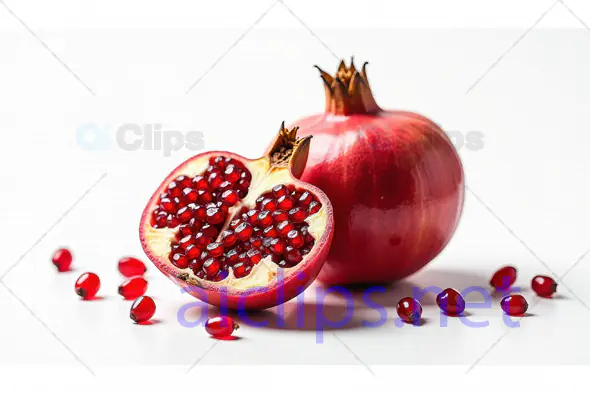 Fresh Pomegranate with Seeds