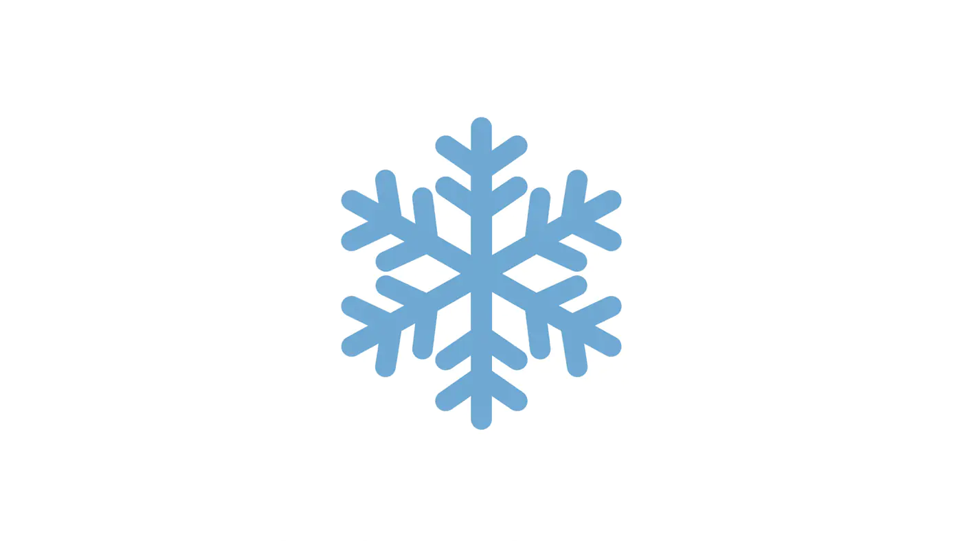 Elegant Snowflake Icon