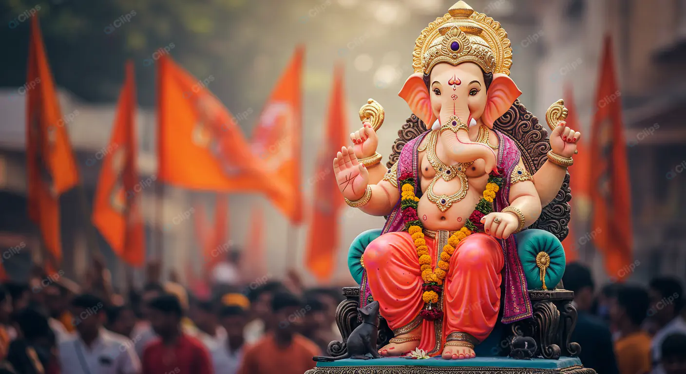 Ganesha's Festival Procession