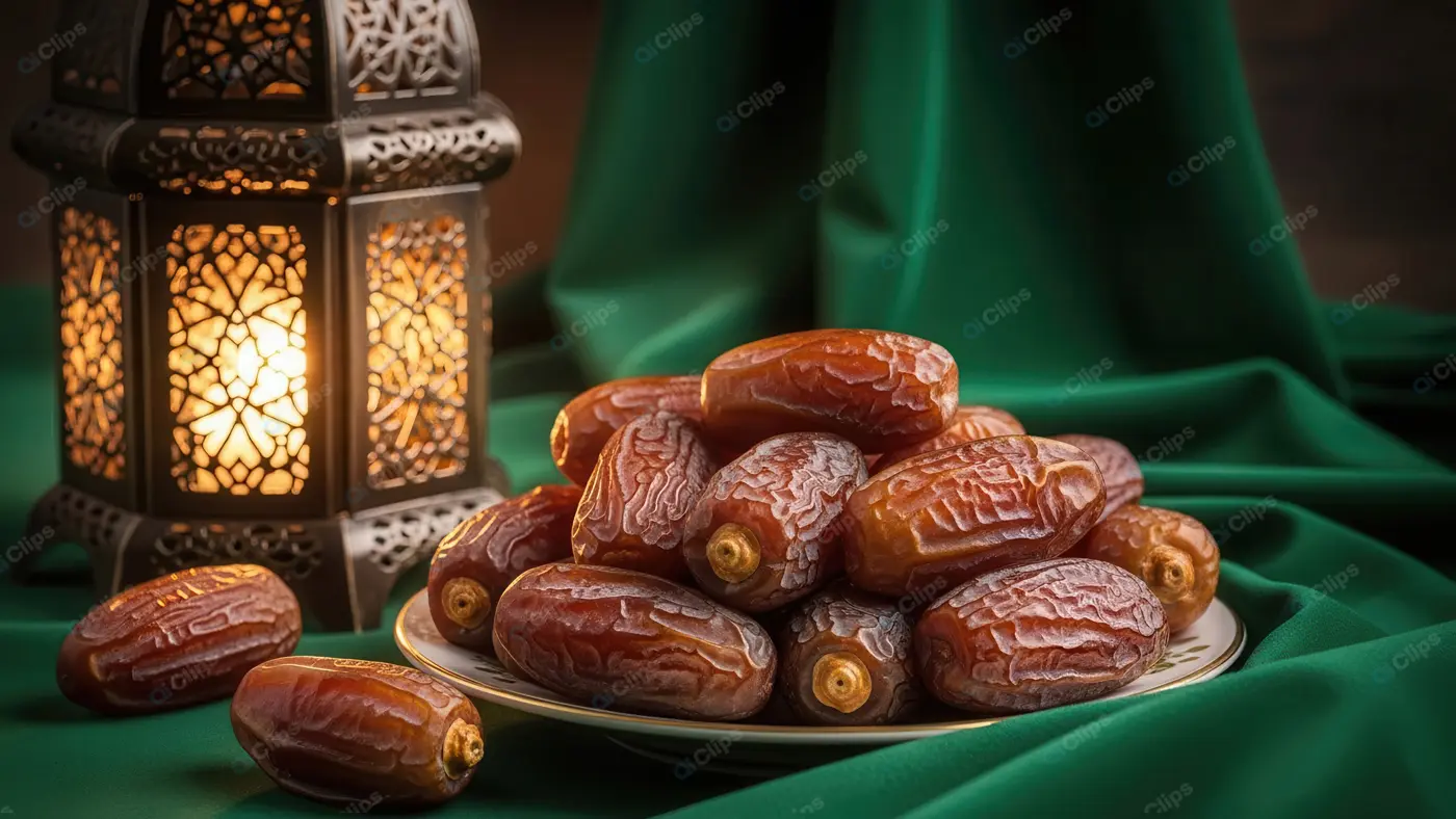 Sacred Dates with an Arabic Lantern