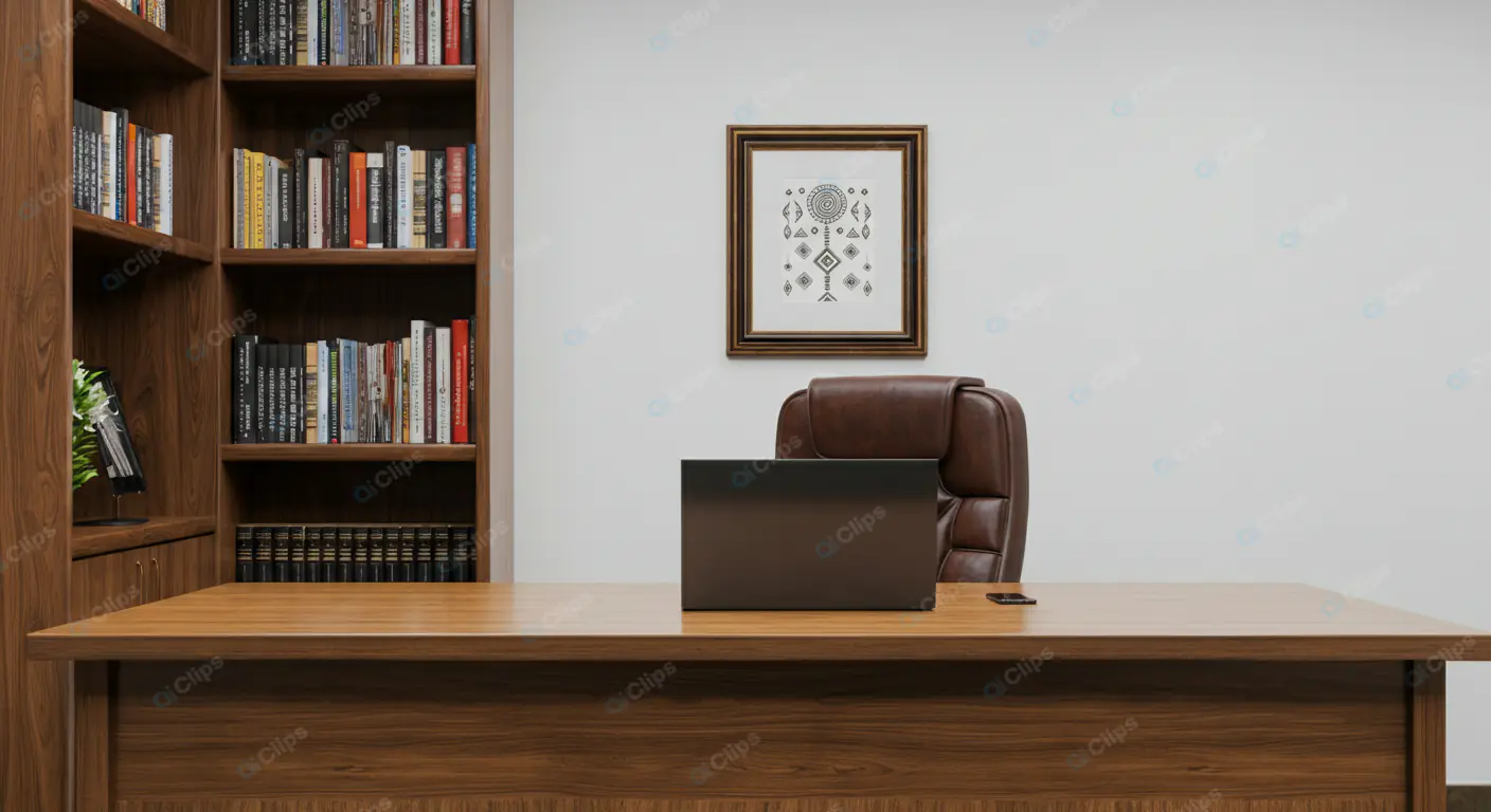 Scholarly Home Office Setup