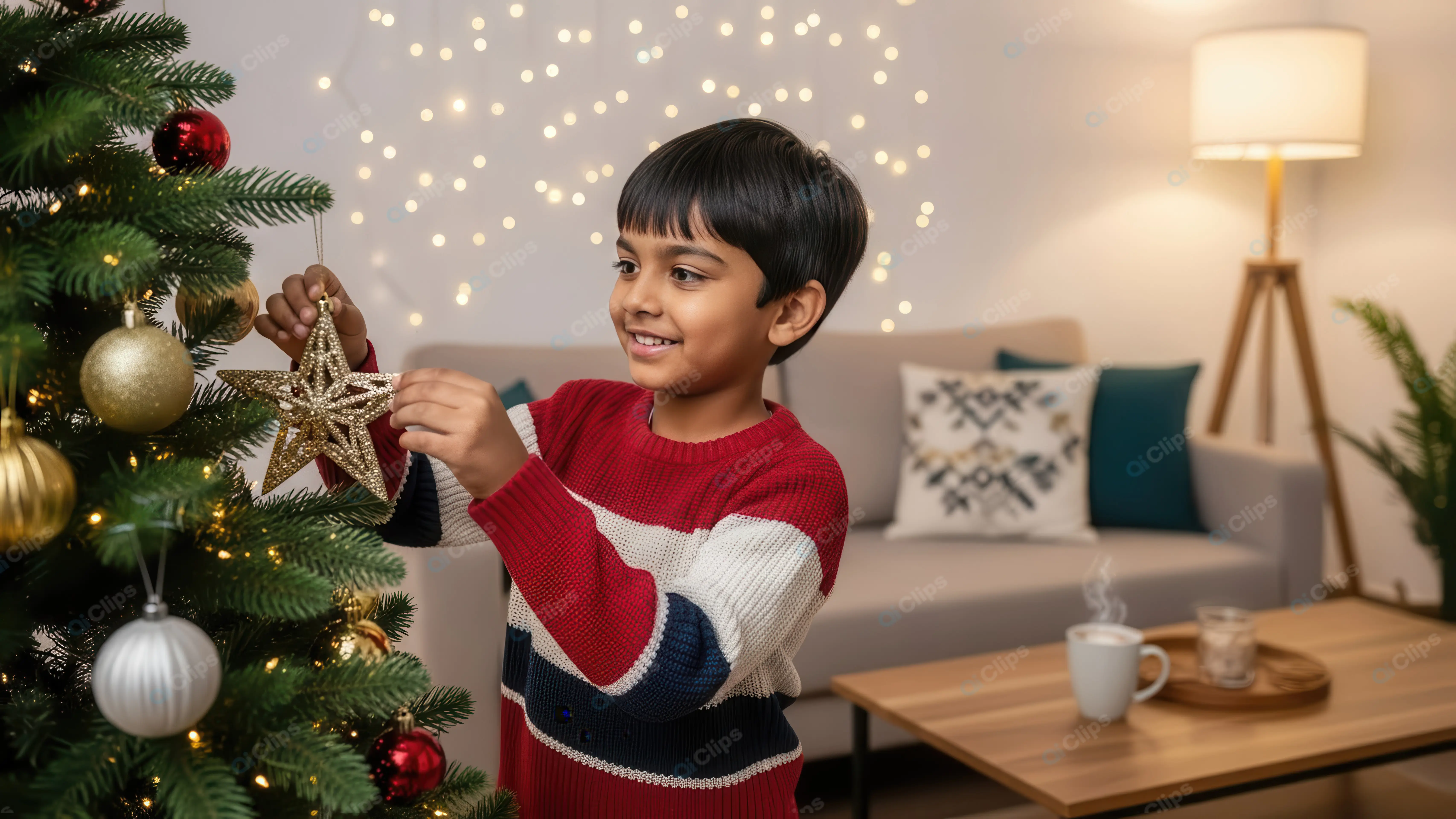 A Child's Magical Christmas Moment