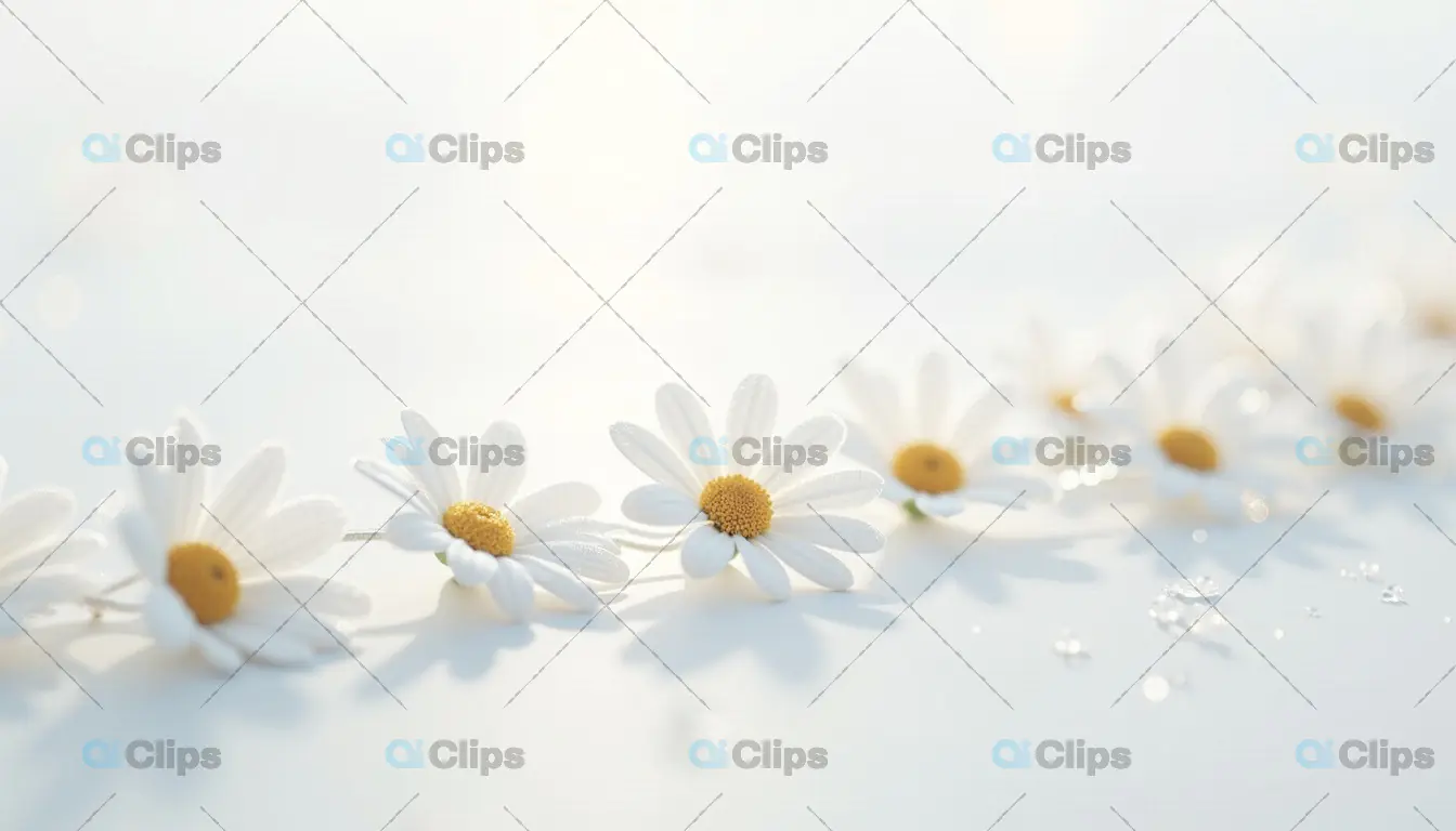 Delicate Daisy Chain in Soft Natural Light