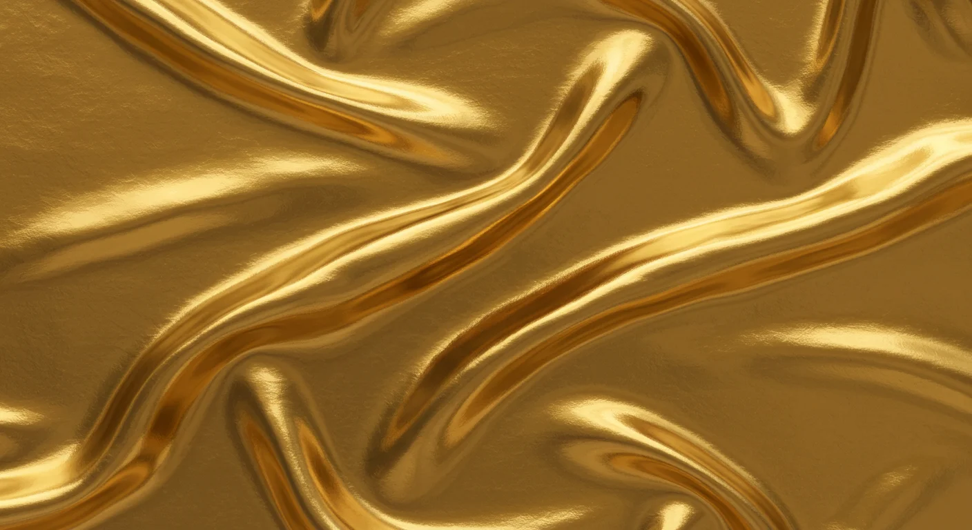 Smooth Gold Liquid Texture Background | Indian Luxe Fabric Effect
