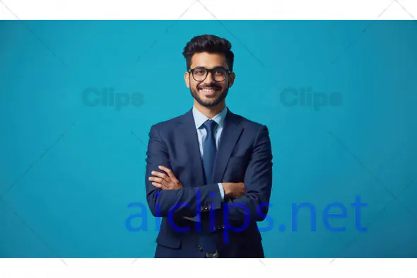 Young Confident Businessman Portrait