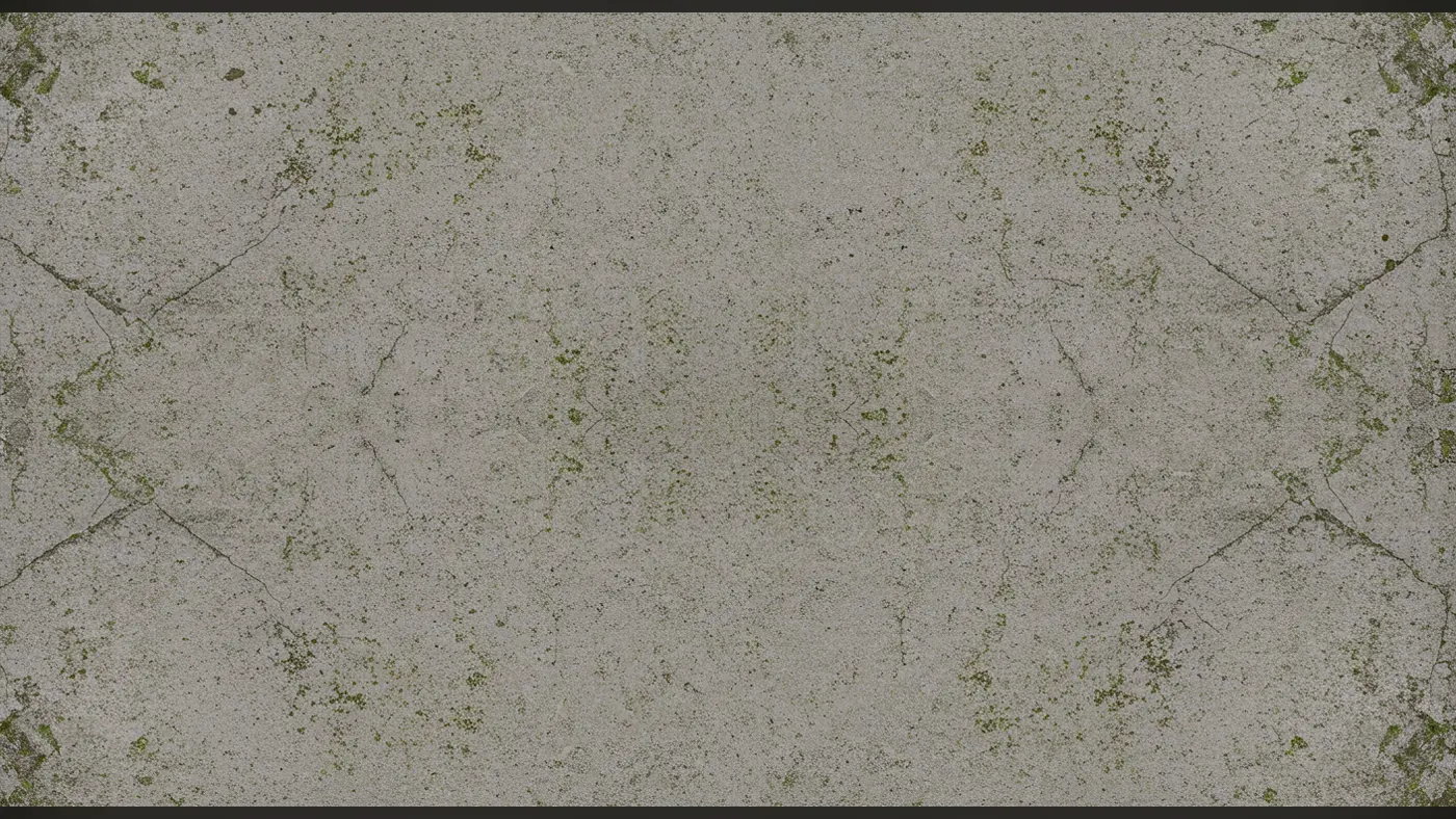 Mossy Grey Cement Texture | Grungy Symmetrical Background for Rustic Designs